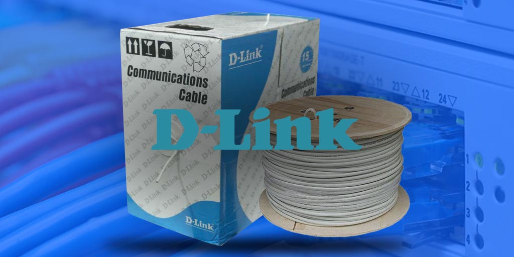 ۶- کابل شبکه D-Link(دی ـ لینک)